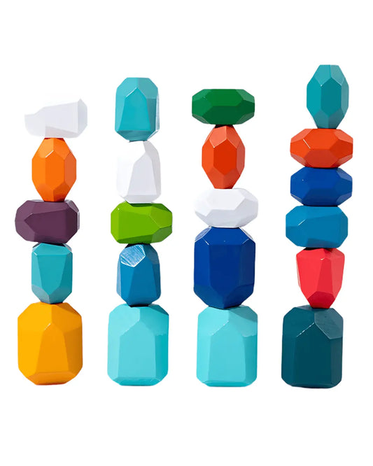 Montessori Wooden Stones