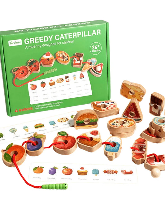Montessori Rope Beading Game